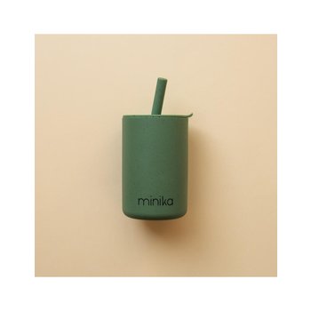 Minika Cup with straw and lid - Leaf