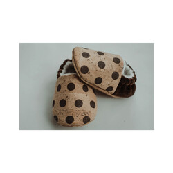 SoftSoul Brown polka dot slippers - Jude