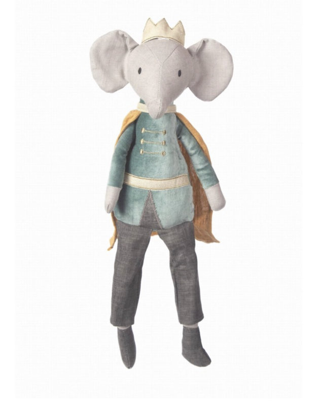 Mon Ami Elroy Elephant Prince Heirloom Doll