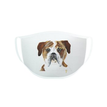 Claire Jordan Design Masque pour enfant - Bulldog