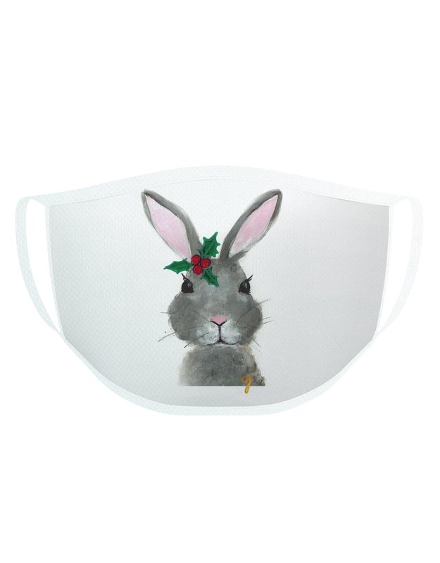 Claire Jordan Design Kids Face Mask - Bunny