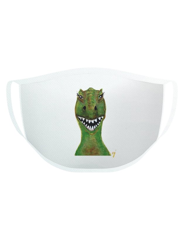 Claire Jordan Design Kids Face Mask - Dino