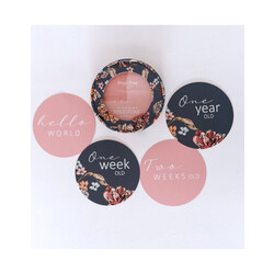 Snuggle Hunny Reversible Milestone Cards - Bell & Rose