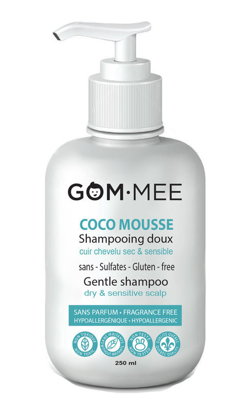 Gom-Mee Coco Mousse Dry & Sensitive Scalp Shampoo 250ml