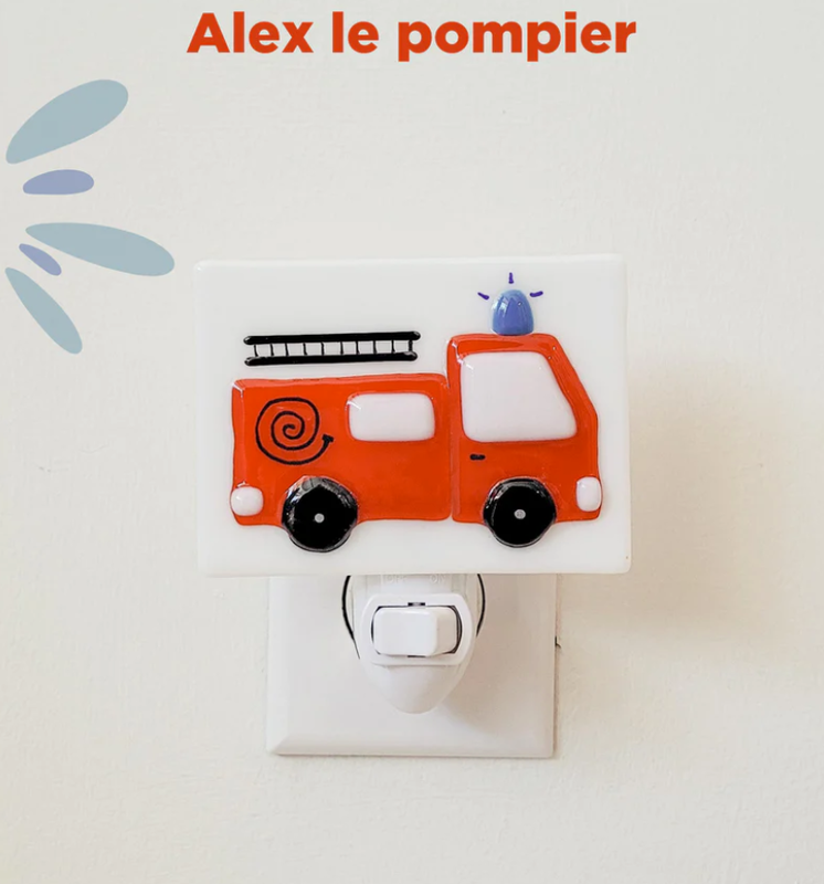 Veille Sur Toi Veilleuse - Alex Le Pompier