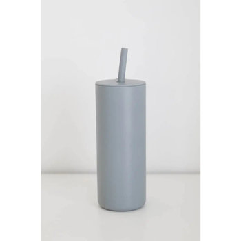 The Saturday Baby Adult Straw Cup - Gray
