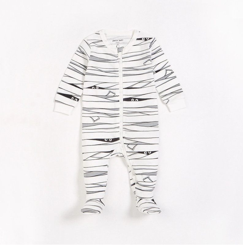 Petit Lem Mummy & Me Glow in Dark Print Sleeper