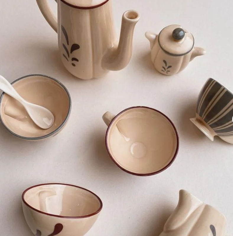 Konges Slojd Ensemble pour le thé en céramique