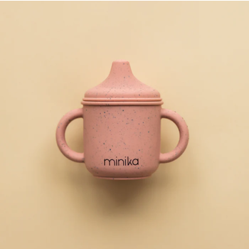 Minika Verre à bec en silicone - Sorbet
