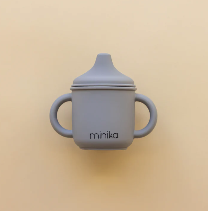 Minika Verre à bec en silicone - Stone