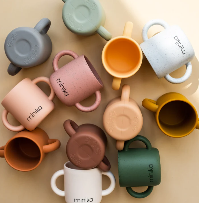 Minika Learning Cup With Handles, Ginger