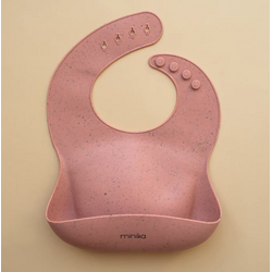 Minika bavette de silicone - sorbet