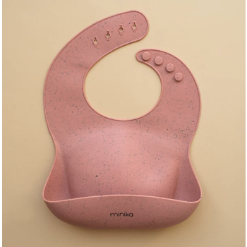 Minika bavette de silicone - sorbet