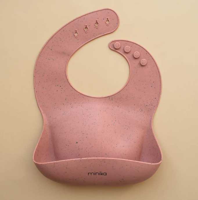 Minika Silicone Bib -Sorbet