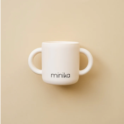 Minika Tasse d'apprentissage avec poignées -Shell