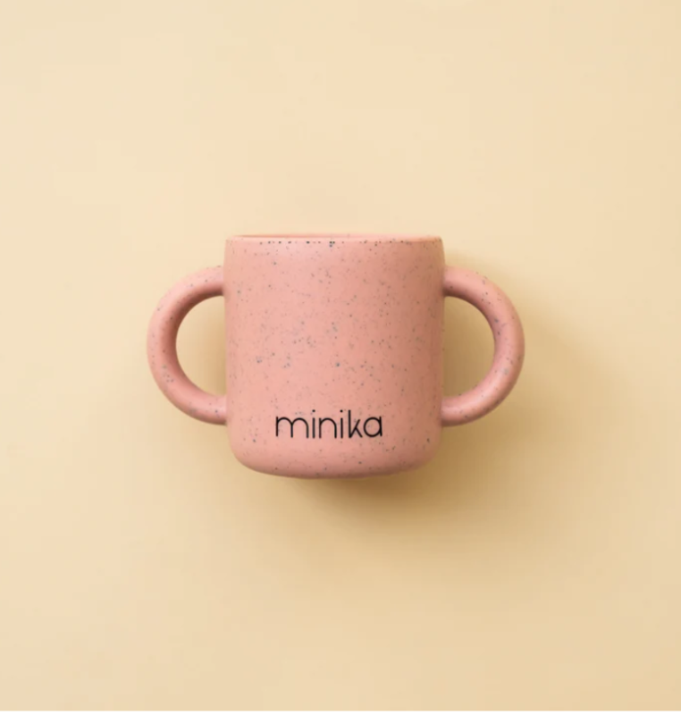 Minika Minika Tasse D'apprentissage Avec Poignées Sorbet
