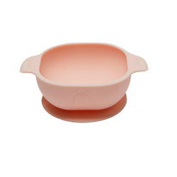 Loulou Lollipop Bol en silicone à succion - Blush