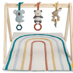 Itzy Ritzy Activity Gym Wooden  with Toys