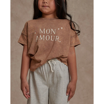 Rylee + Cru Tee-shirt boxy, mon amour - Moka