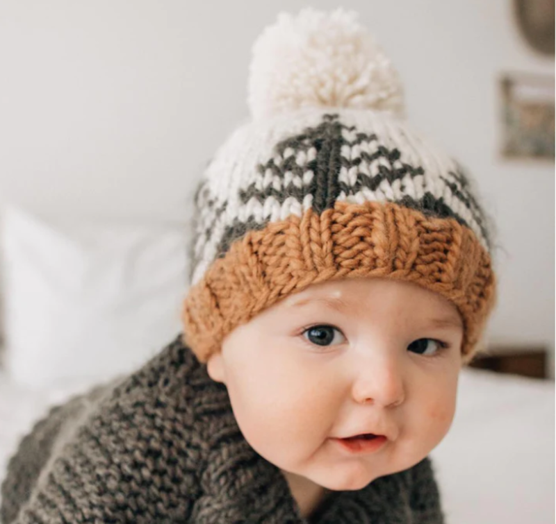 Huggalugs Bonnet en tricot - Forêt