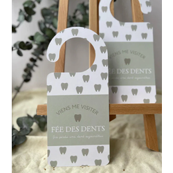 my door hanger - baby teeth