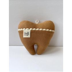 my tooth pouch - rust