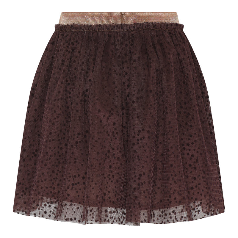 En-fant Tule skirt-Maroon