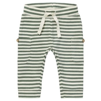 Noppies Pantalon Unisex Jackpot Stripe, Duck Green