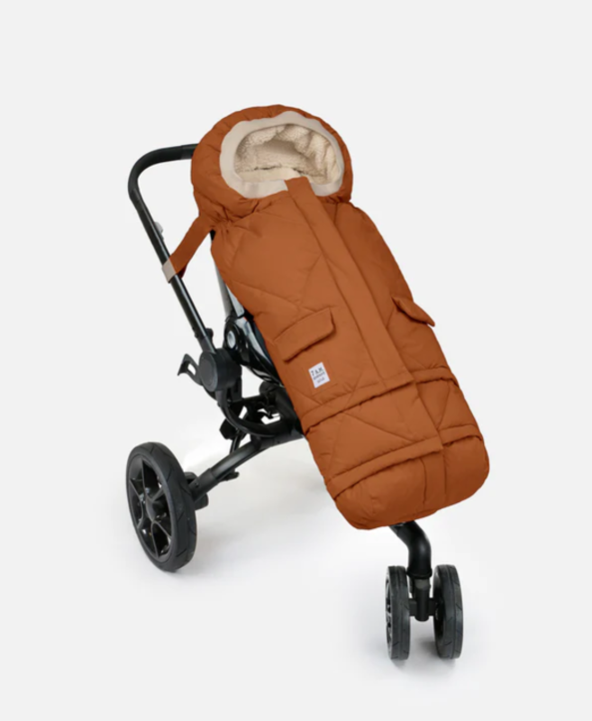 7AM Cocoon, baby footmuff for stroller and car seat - burnt orange