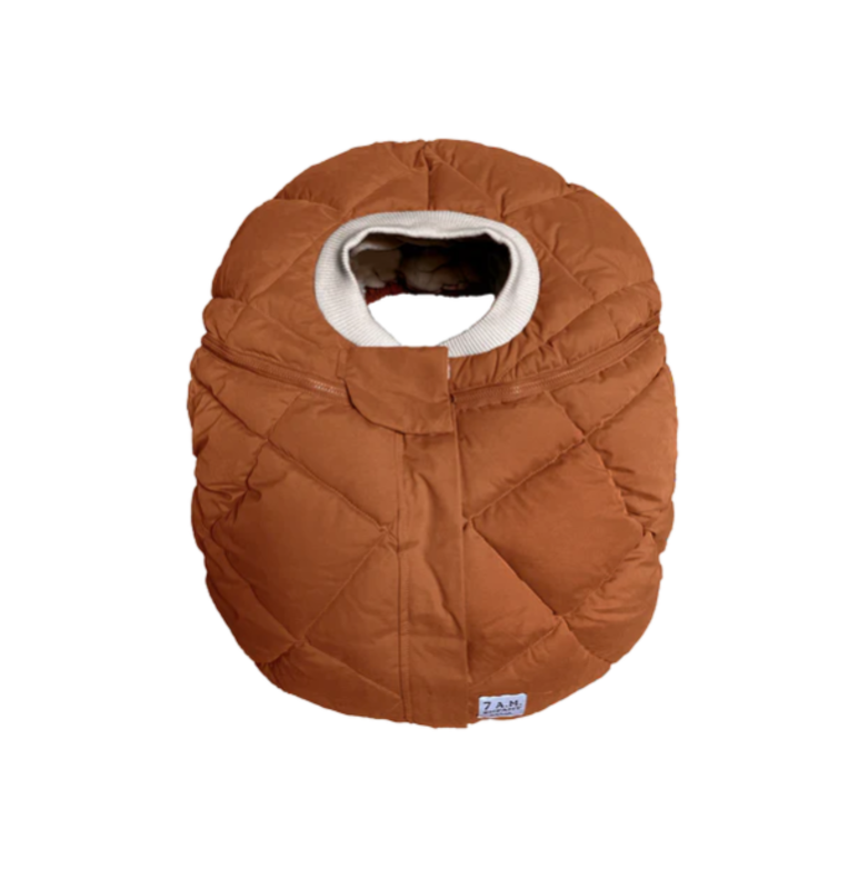 7AM Cocoon, car seat cover - burnt orange