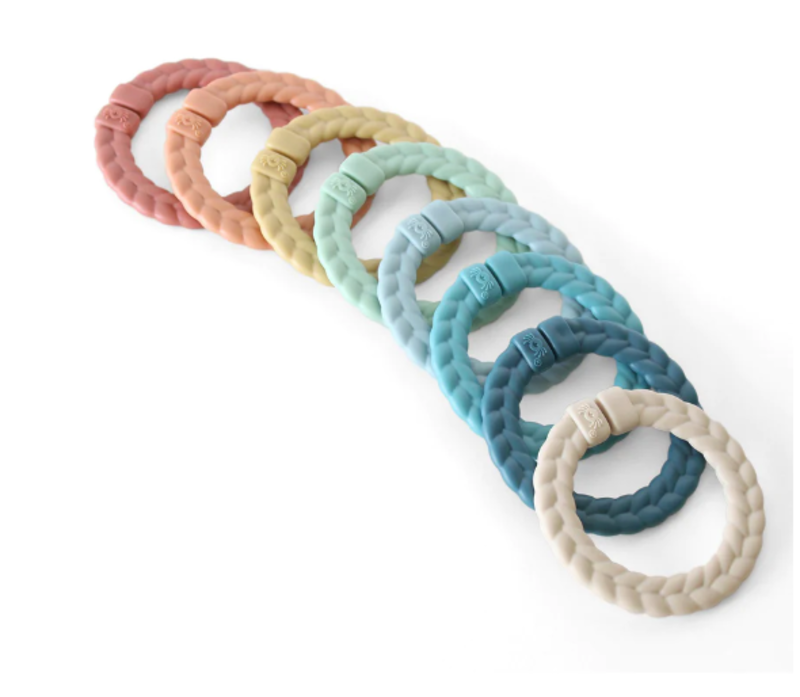 Itzy Ritzy Linking ring set - Rainbow