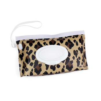 Itzy Ritzy Reusable wipes holder - Leopard