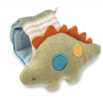 Itzy Ritzy Wrist rattle - Dino