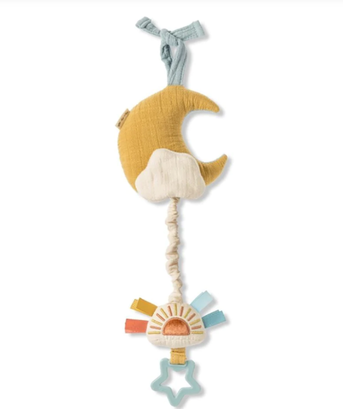 Itzy Ritzy Musical Pull-Down Toy - Cloud/Sun