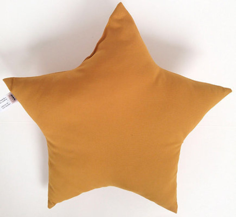 The Butter Flying Star Pillow - Ocre