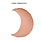 The Butter Flying Moon Pillow - Terracotta