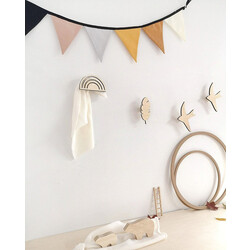 The Butter Flying Crochet En Bois - Arc-En-Ciel