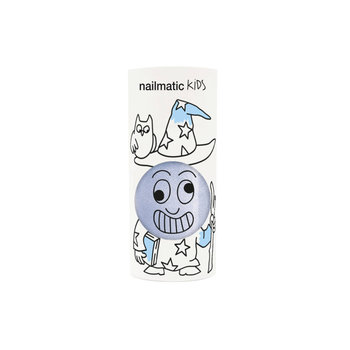 Nailmatic Kids Merlin Pearly Blue Water Based Nail Polish