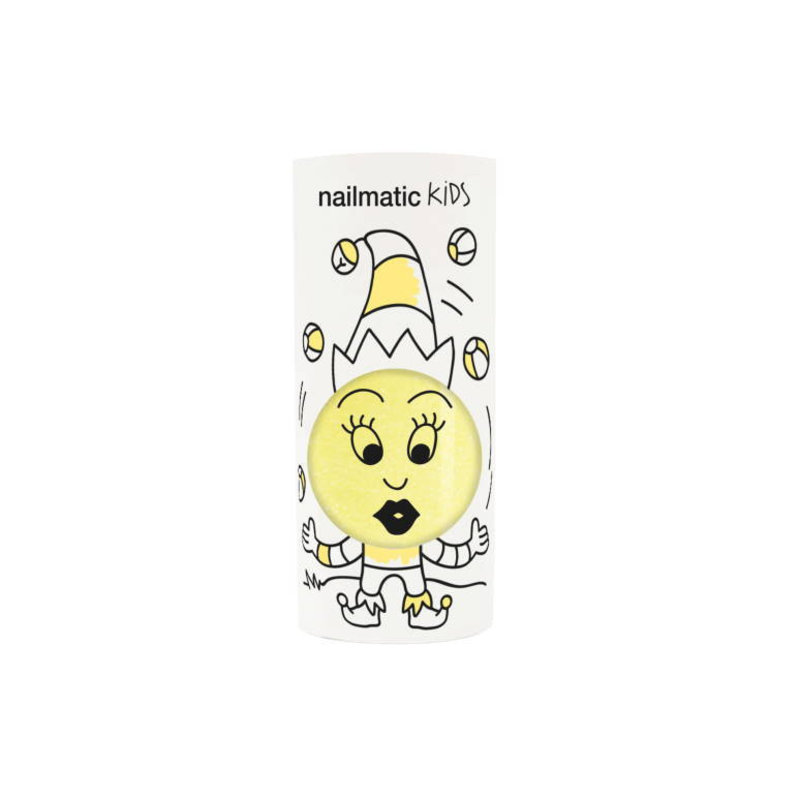Nailmatic Kids Lulu Pearly Yellow Water Based Nail Polish