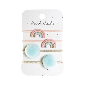 Rockahula Hair Elastics, Rainbow Sorbet