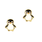 Girl Nation Enamel earrings - Little Penguin