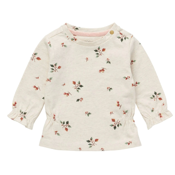 Noppies Girls luohe long sleeve t-shirt with print - Oats