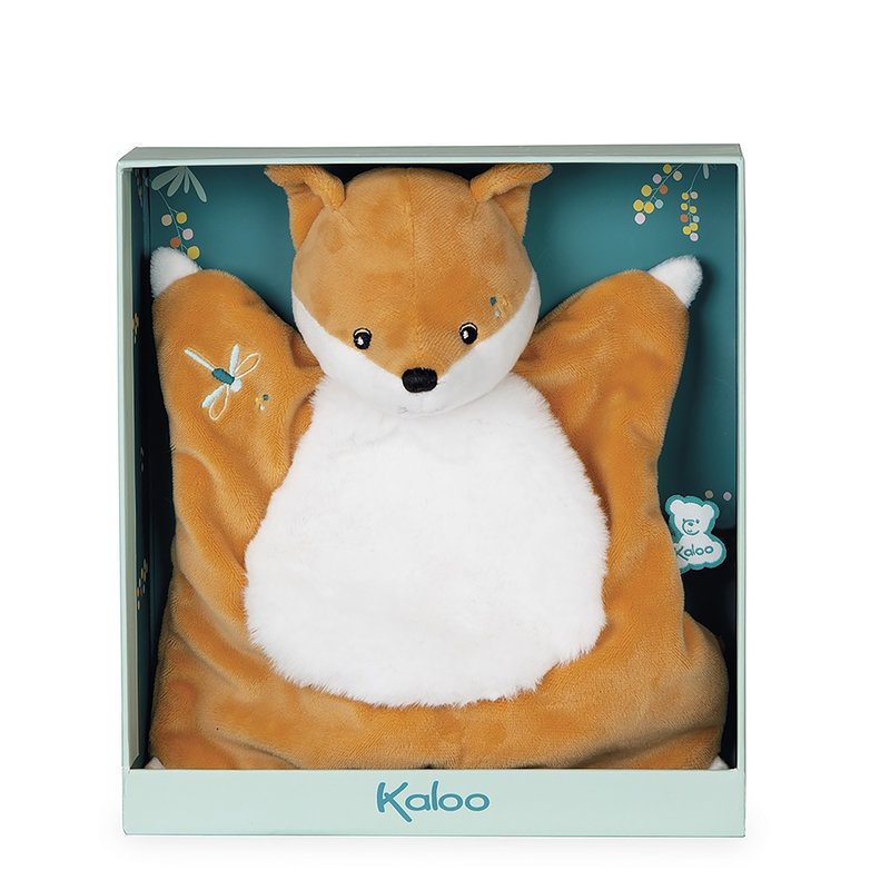 Janod Square cuddle buddy-Leonard the fox