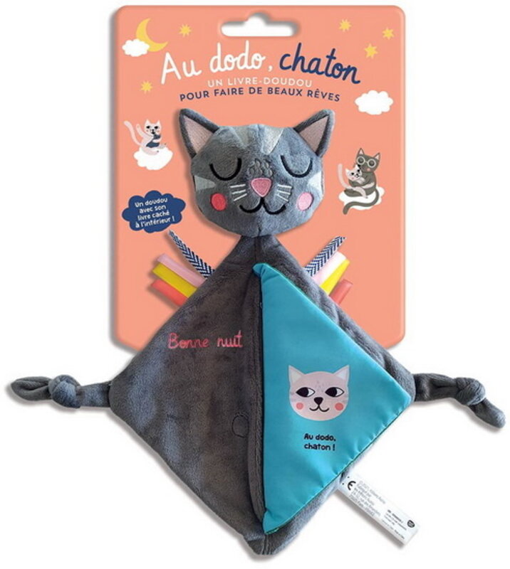 Auzou Livre doudou - Au dodo chatons