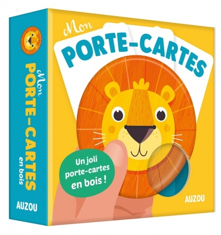 Auzou Mon porte-cartes en bois