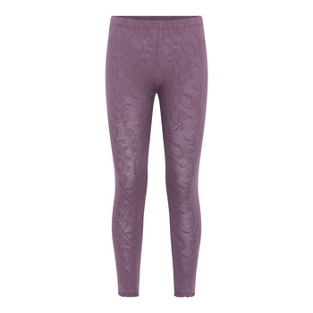 En-fant Leggings Jacquard - Violet