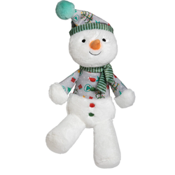 Mary Meyer Peluche Noel-Bonhome de neige 9 pouces