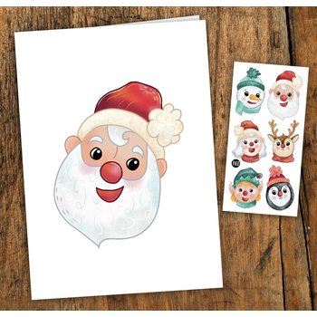 Pico Tatoo Inc North Pole Christmas card