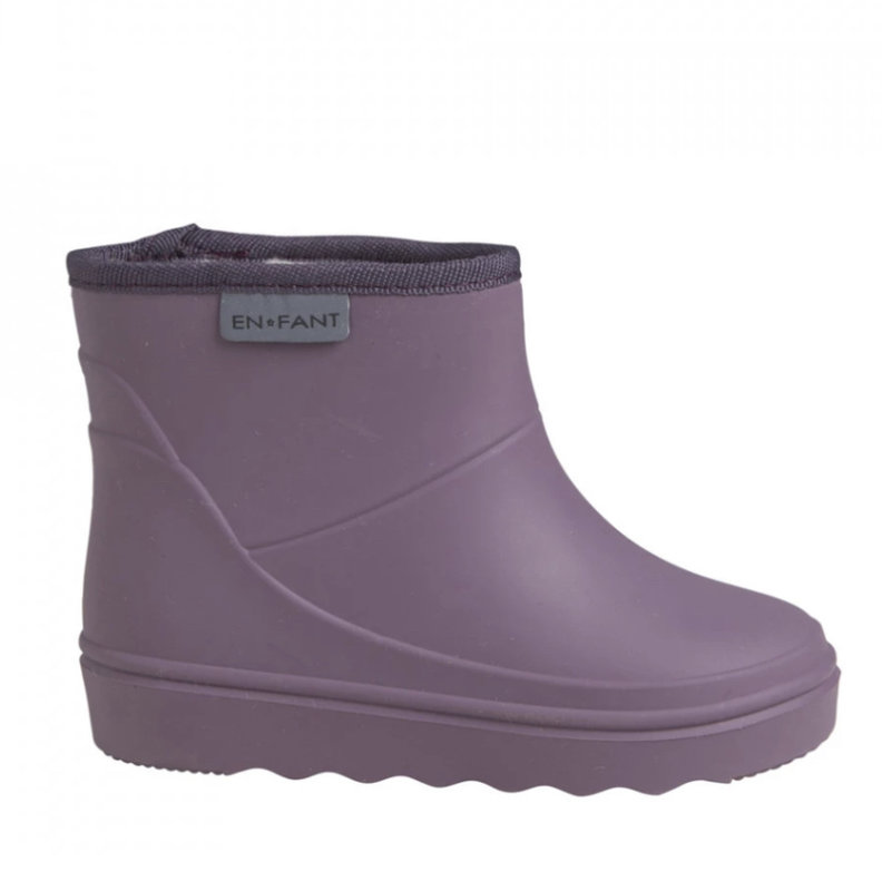 En-fant Petites bottes thermal courte - Purple