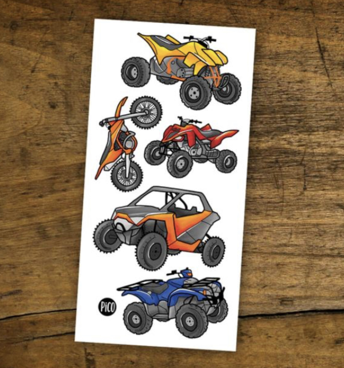 Pico Tatoo Inc Les véhicules tout-terrain